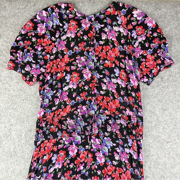 VTG Maggy London Maxi Dress Womens 6 Floral Prairie Romantic Y2K Whimsy Pockets - Picture 8 of 16